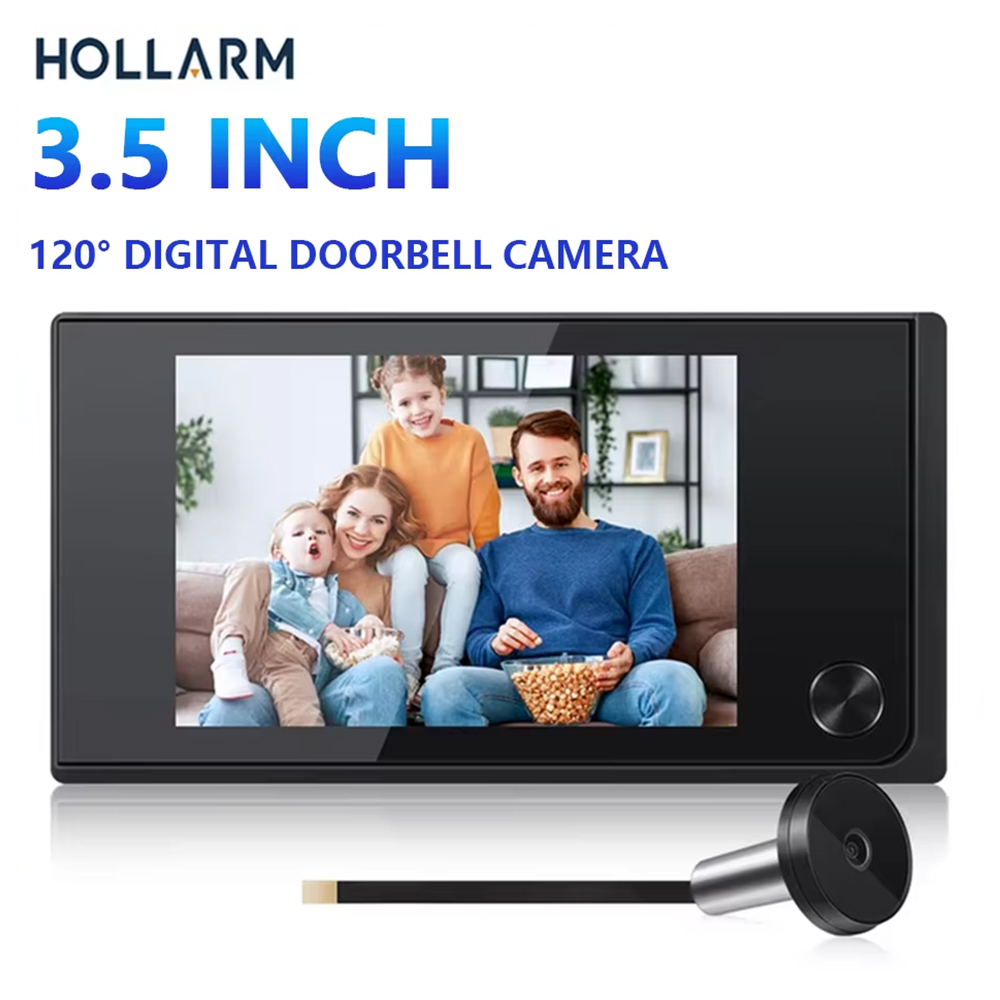 Smart Home Video - Hollarm 3.5 Inch Wireless Doorbell Camera