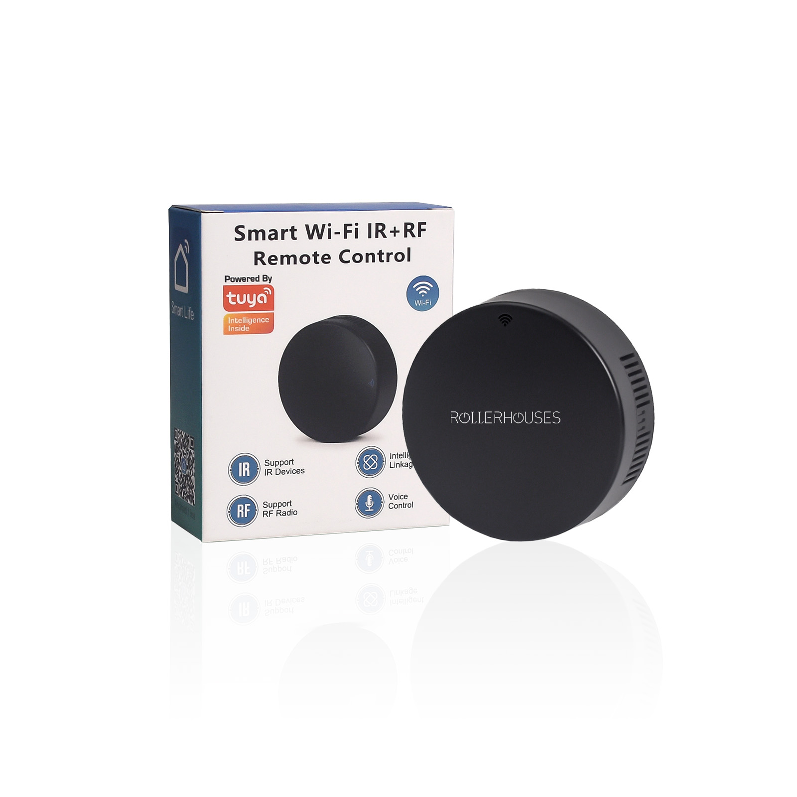 Smart Home Wifi Hub - Rollerhouses Smart WiFi IR/RF Control Hub