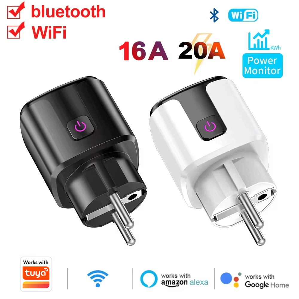 Smart Home Technology - WiFi EU Smart Socket Plug Work