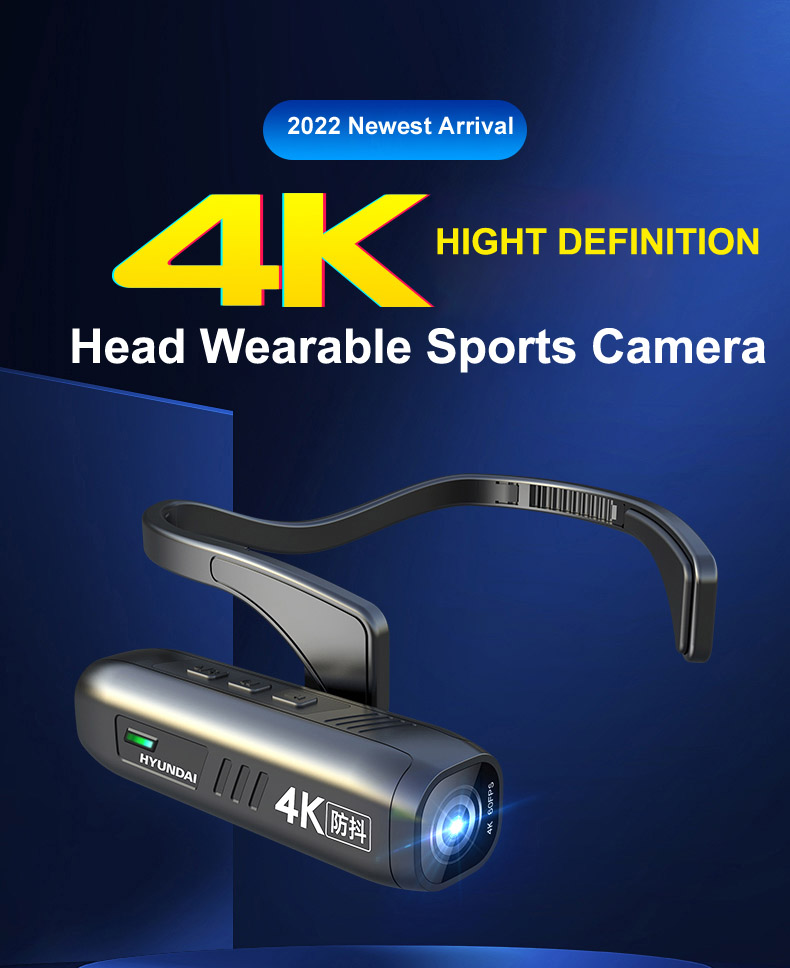 Smart Home Video - Smart Outdoor Sports 5K Head Wearable