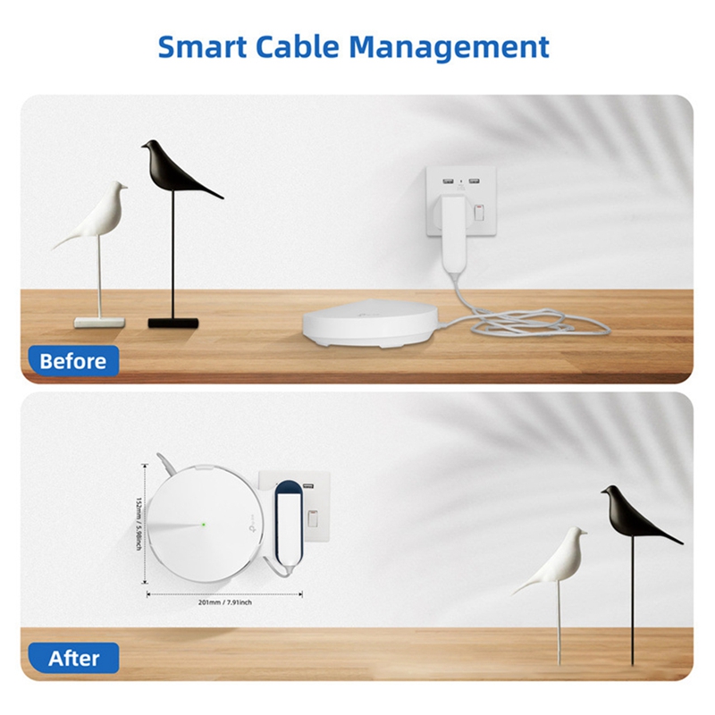 Smart Home Wifi Hub - Outlet Mount Hanger For TP-Link Smart