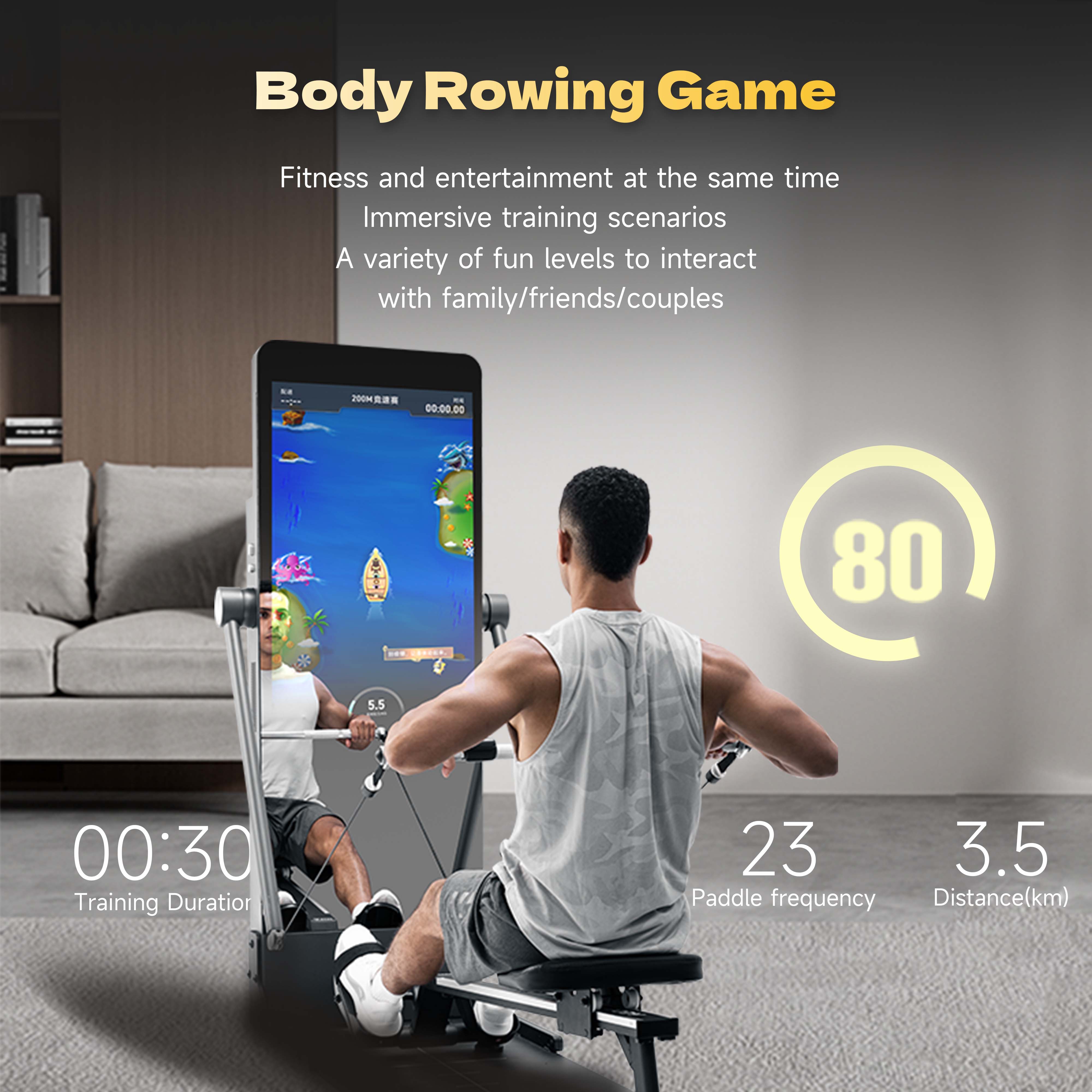 Smart Home Gym Mirror - Power Station Fitness Station Smart Gym