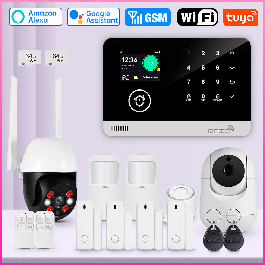 Alarm System for Home Tuya WIF - Smart Home Keyboard review and price