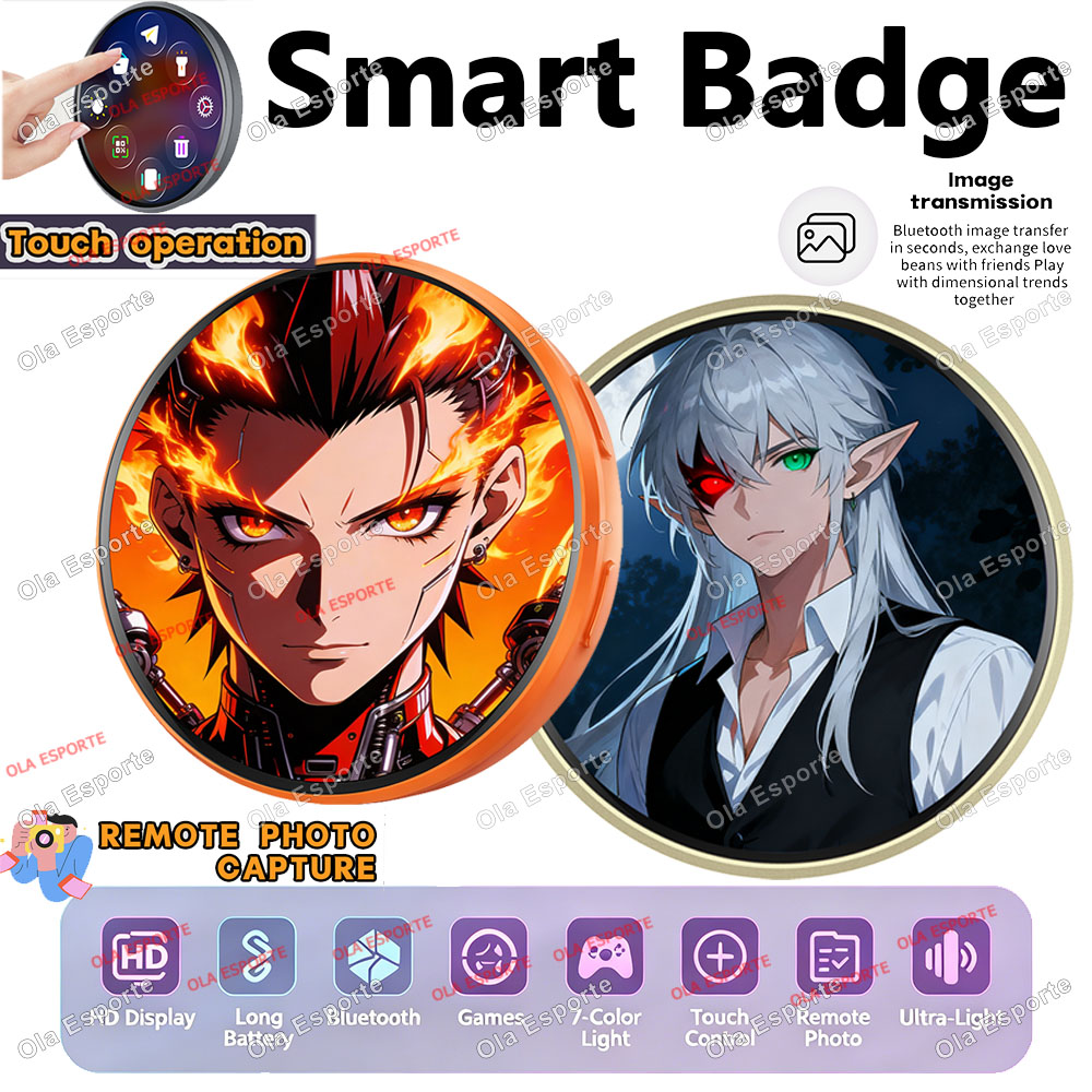 Anime E-Badge Display Pin 1.85 - Smart Home Icon review and price