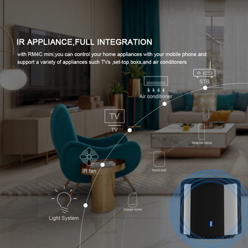 BroadLink BestCon RM4C mini Wi - Smart Home Wifi Hub review and price
