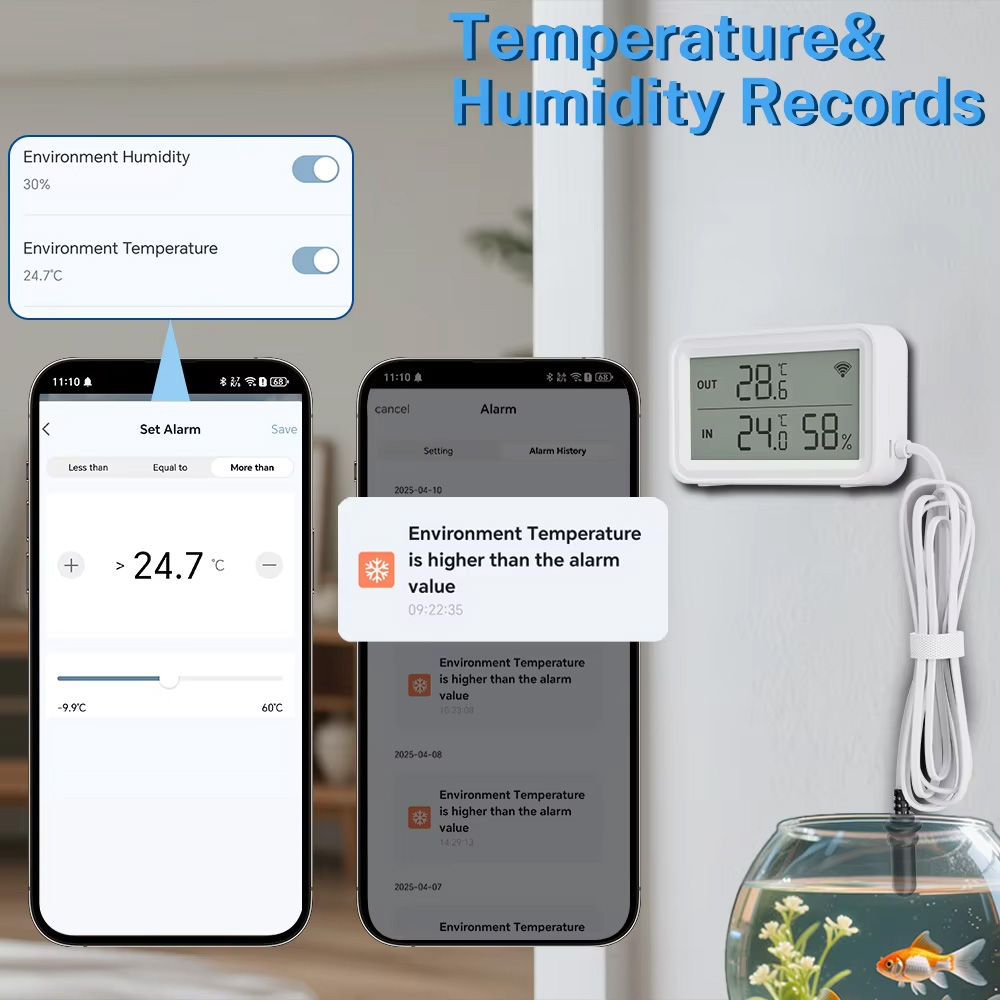External Waterproof Probe Temp - Smart Home Alexa review and price