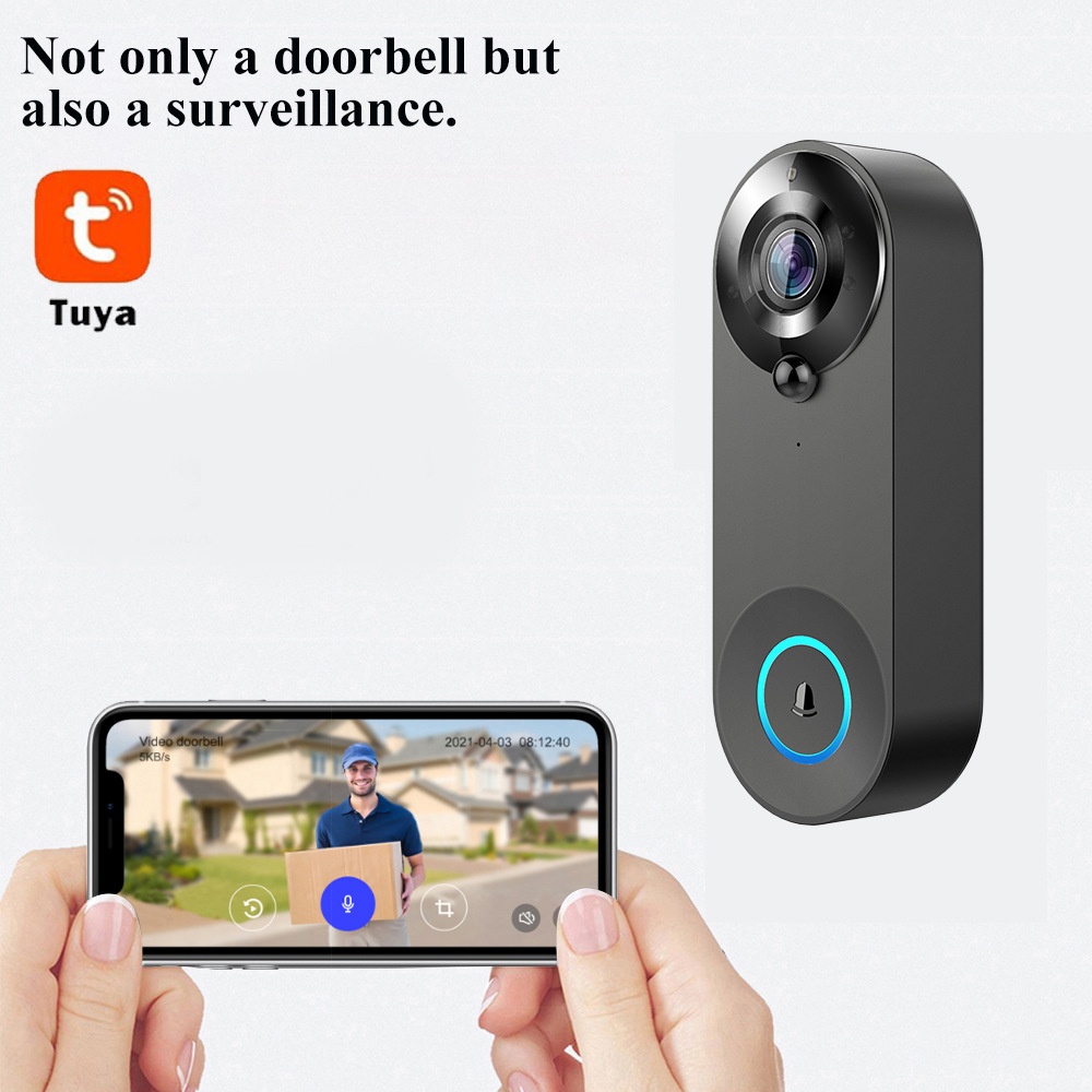 Tuya 1080P Wireless WIFI Doorb - Smart Home Video review and price