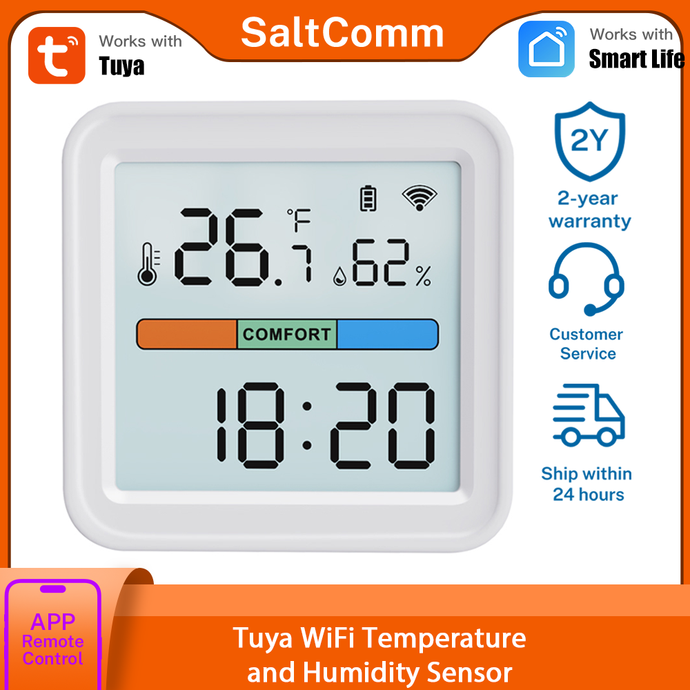 Tuya New WiFi Temperature Humi - Smart Home Alexa review and price