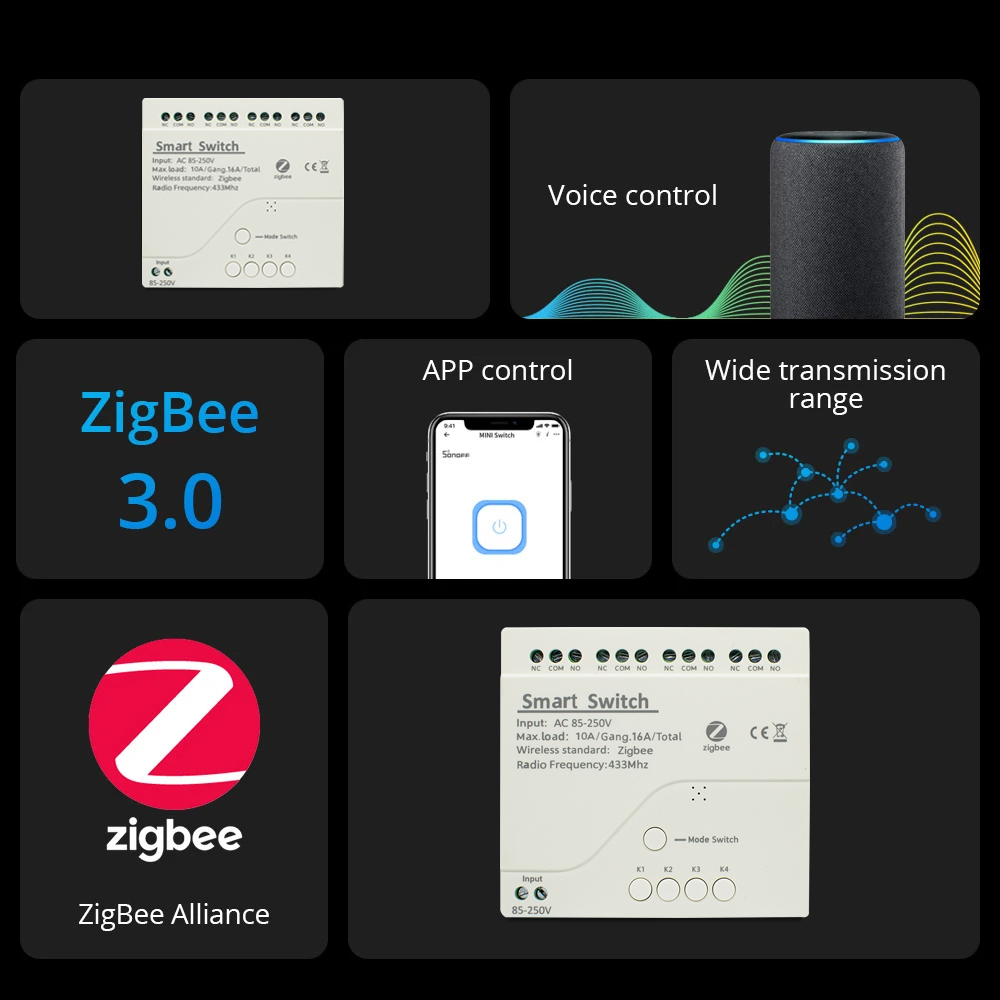 Zigbee Relay Breaker 7-32V 85- - Smart Home Wifi Hub review and price