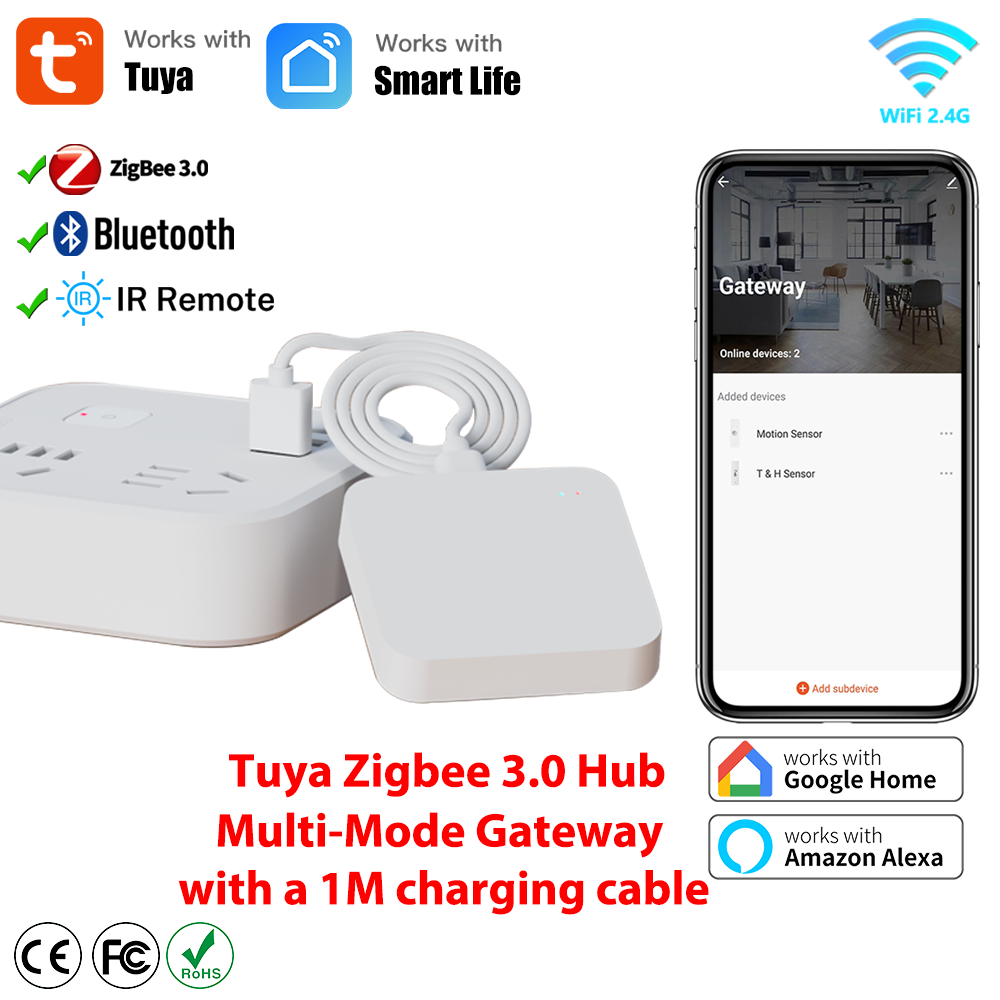 Tuya Zigbee Wireless Hub Bluet - Smart Home Wifi Hub review and price