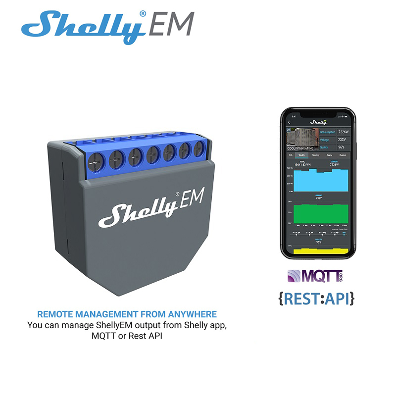 SHELLY EM Wifi Smart Life Cont - Smart Home Alexa review and price
