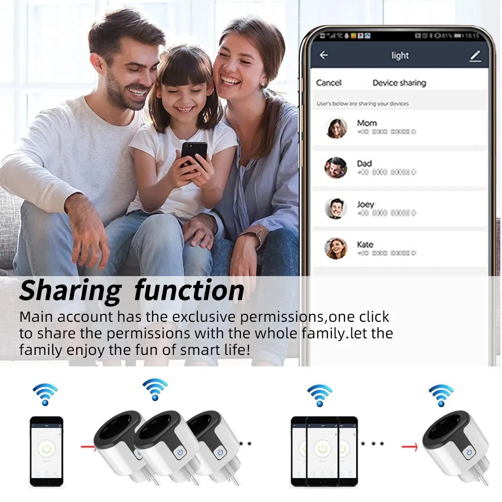 WiFi EU Smart Socket Plug Work - Smart Home Technology review and price