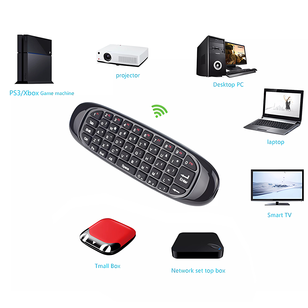 C120 Fly Air Mouse Wireless Ke - Smart Home Keyboard review and price