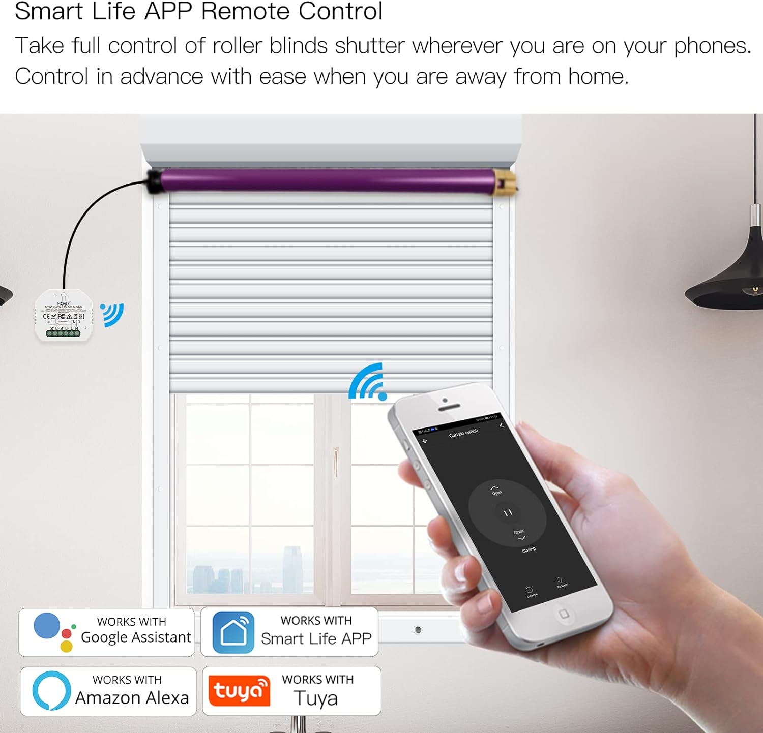 Tuya WiFi Zigbee3.0 Smart Curt - Smart Home Technology review and price