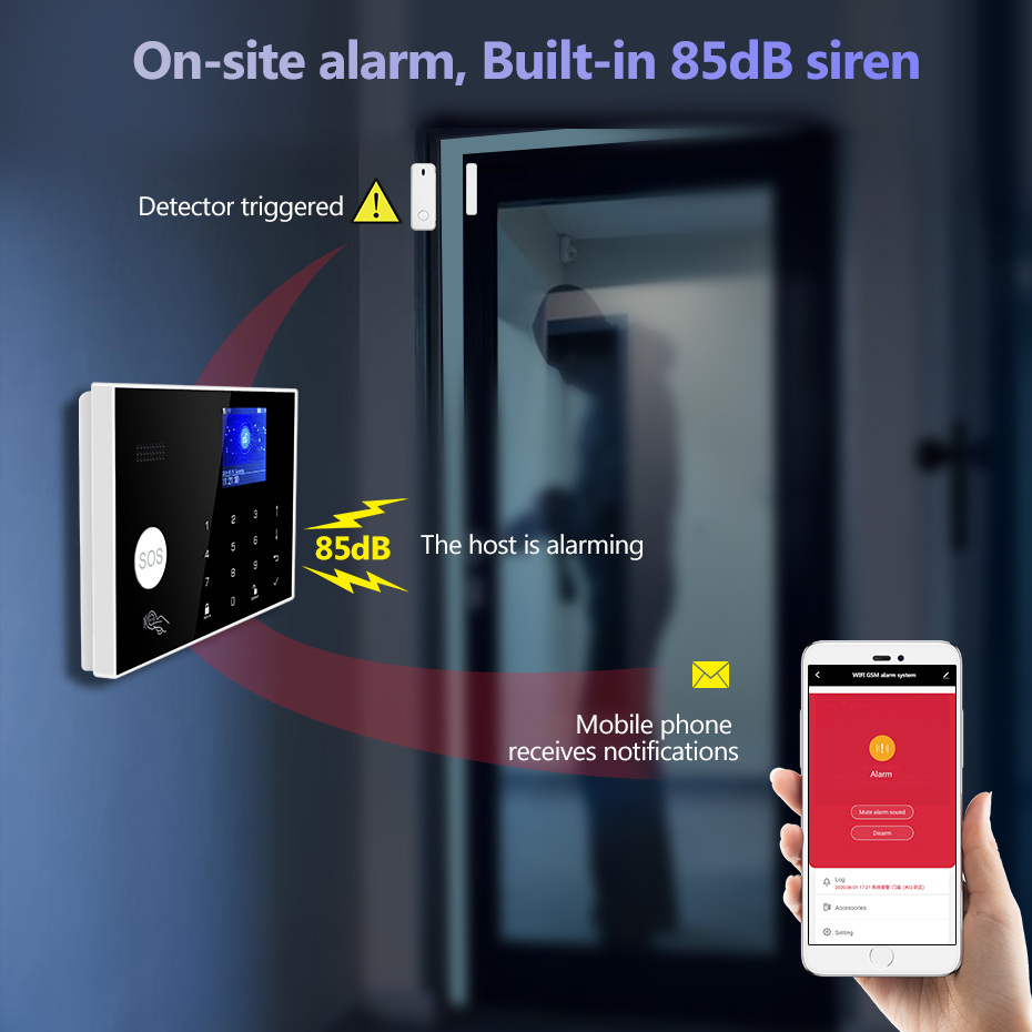 KERUI WiFi+4G Home Alarm with  - Smart Home Keyboard review and price