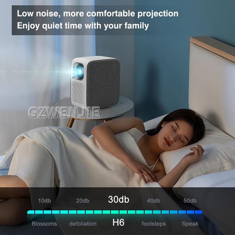 H6 Mini Projector LED 1080P Fu - Smart Home Video review and price