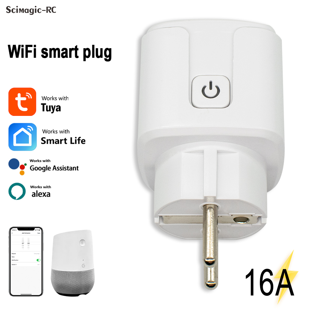Tuya Smart Plug WiFi Socket 16 - Smart Home Alexa review and price