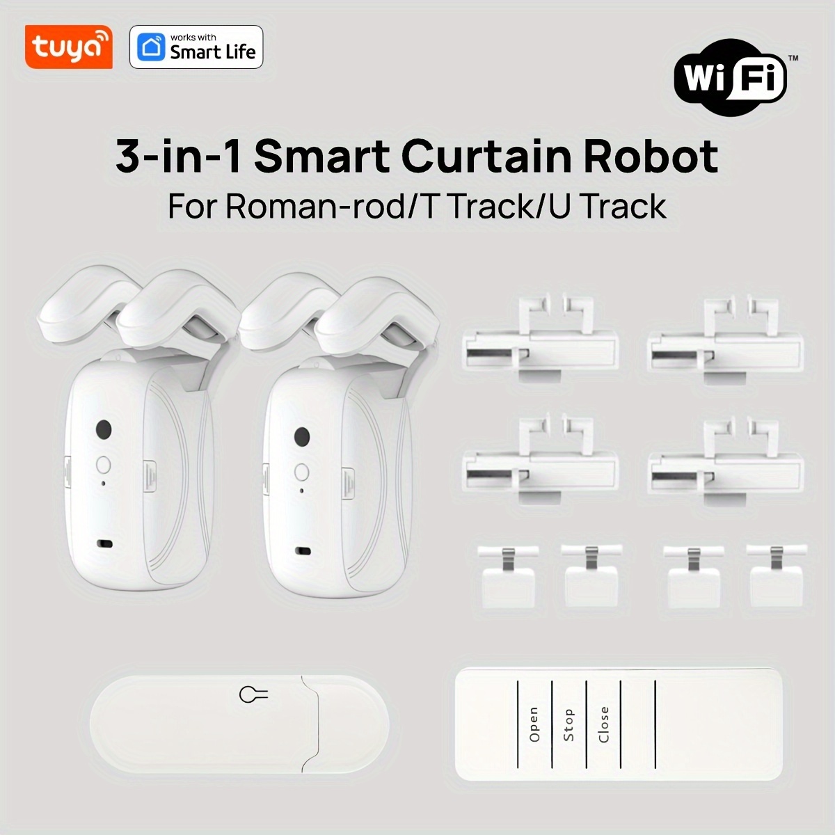1/2PCS Tuya Smart WiFi Curtain - Smart Home Wifi Hub review and price