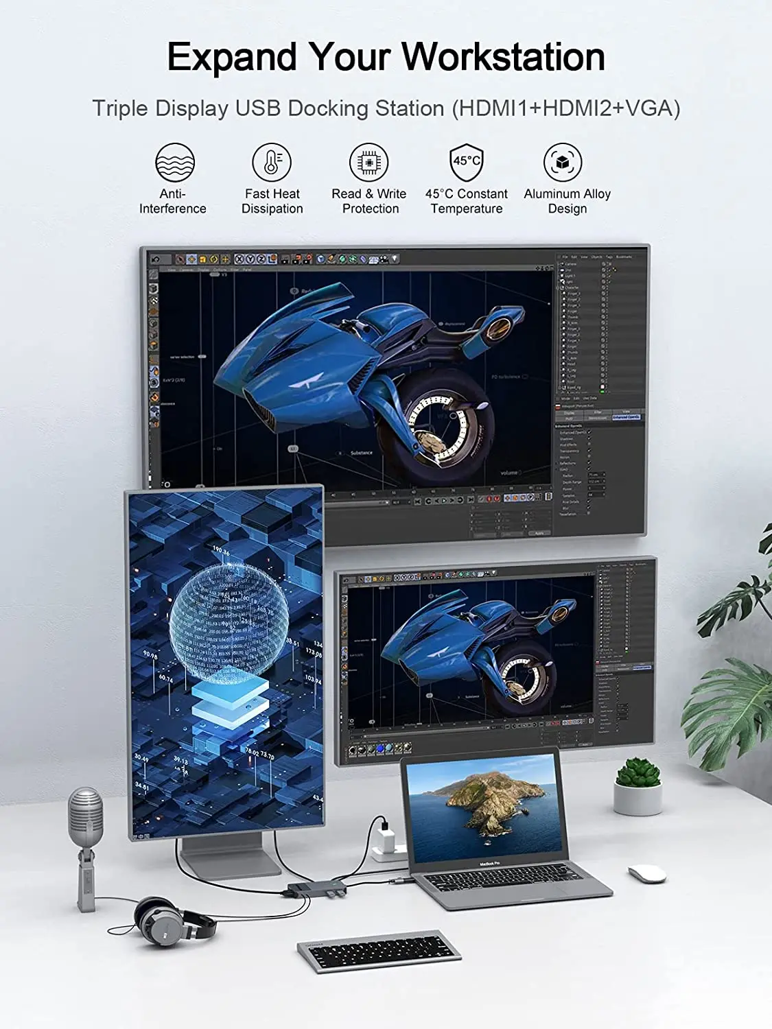 QGeeM USB 3.0 Docking Station, - Smart Home Hub 2 review and price