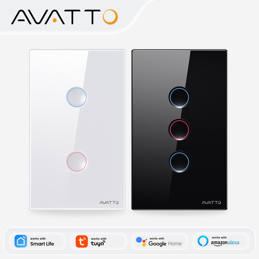 AVATTO 1/2/3/4 Gang ZigBee Sma - Smart Home Alexa review and price