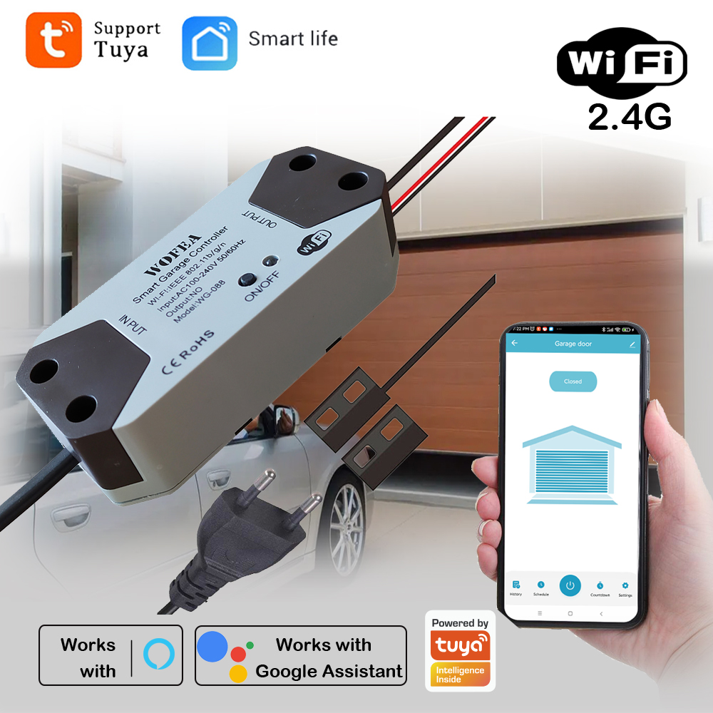 Smart Garage Door Opener Contr - Smart Home Technology review and price