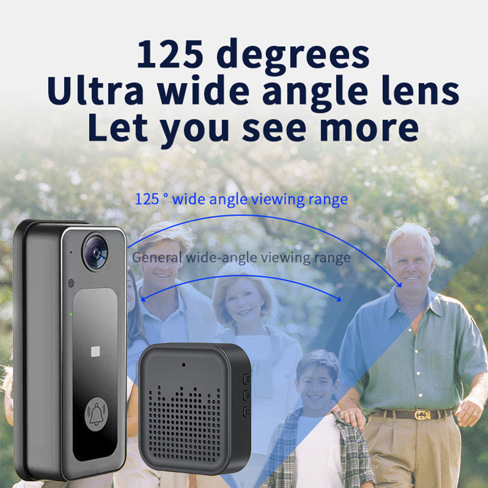 Wireless Camera Doorbell Two-W - Smart Home Video review and price