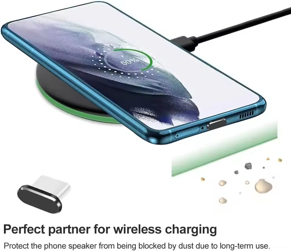 4Pcs USB C Dust Plug With Clea - Smart Home Samsung review and price