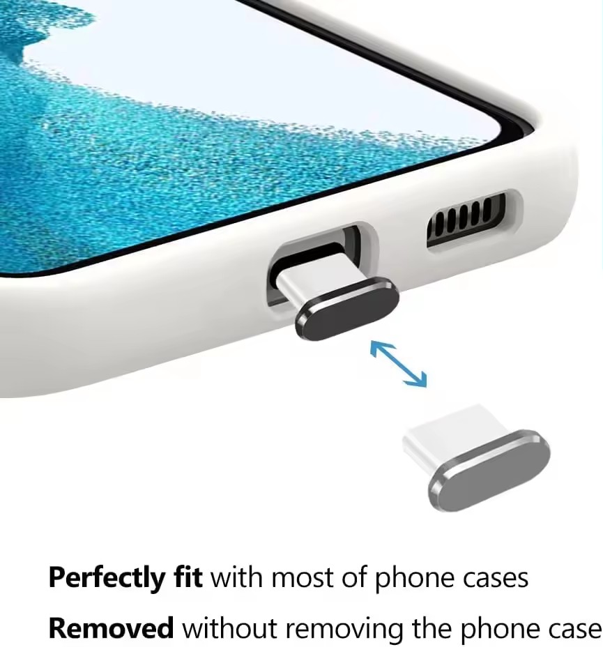 4Pcs USB C Dust Plug With Clea - Smart Home Samsung review and price