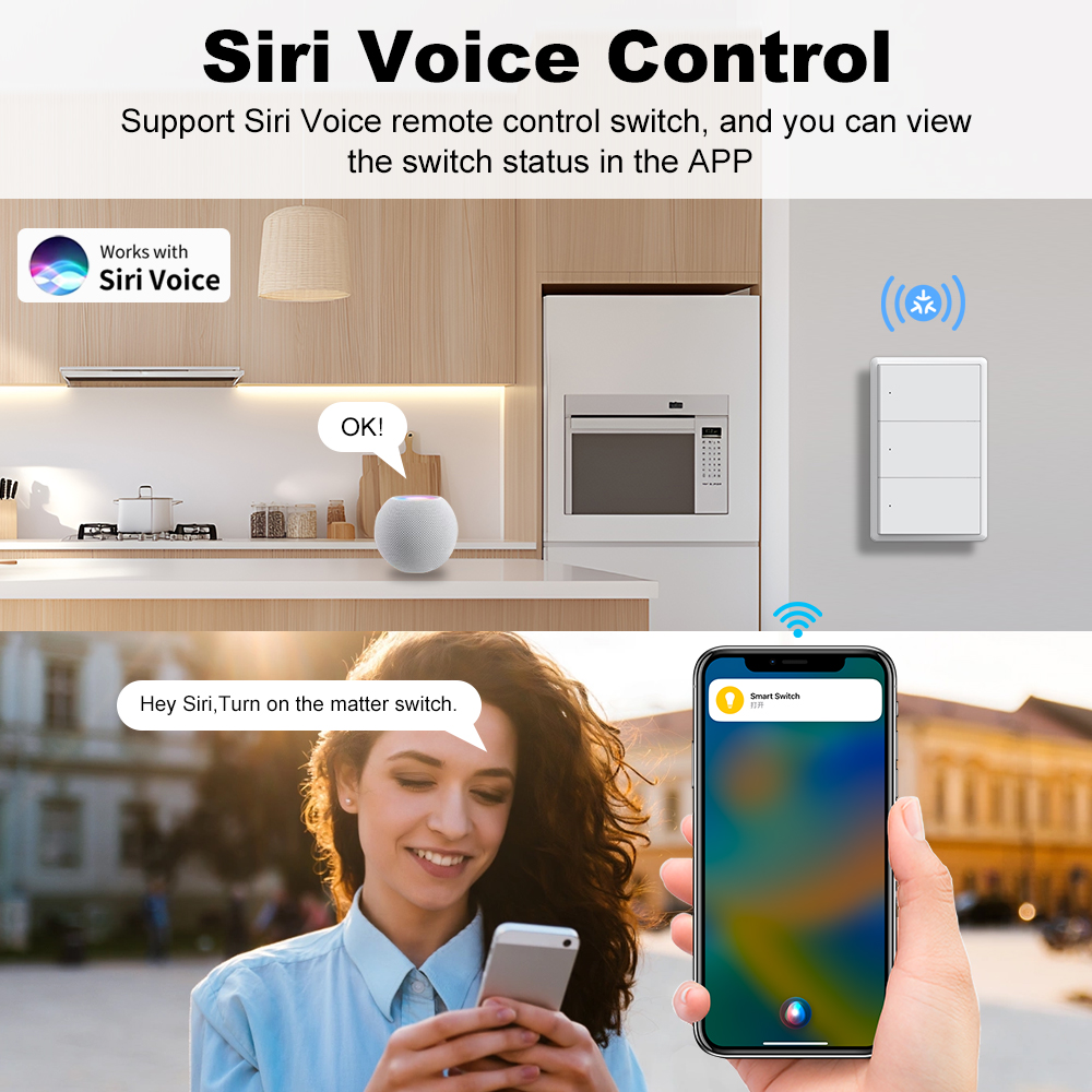 MANHOT Homekit WiFi Smart Swit - Smart Home Alexa review and price
