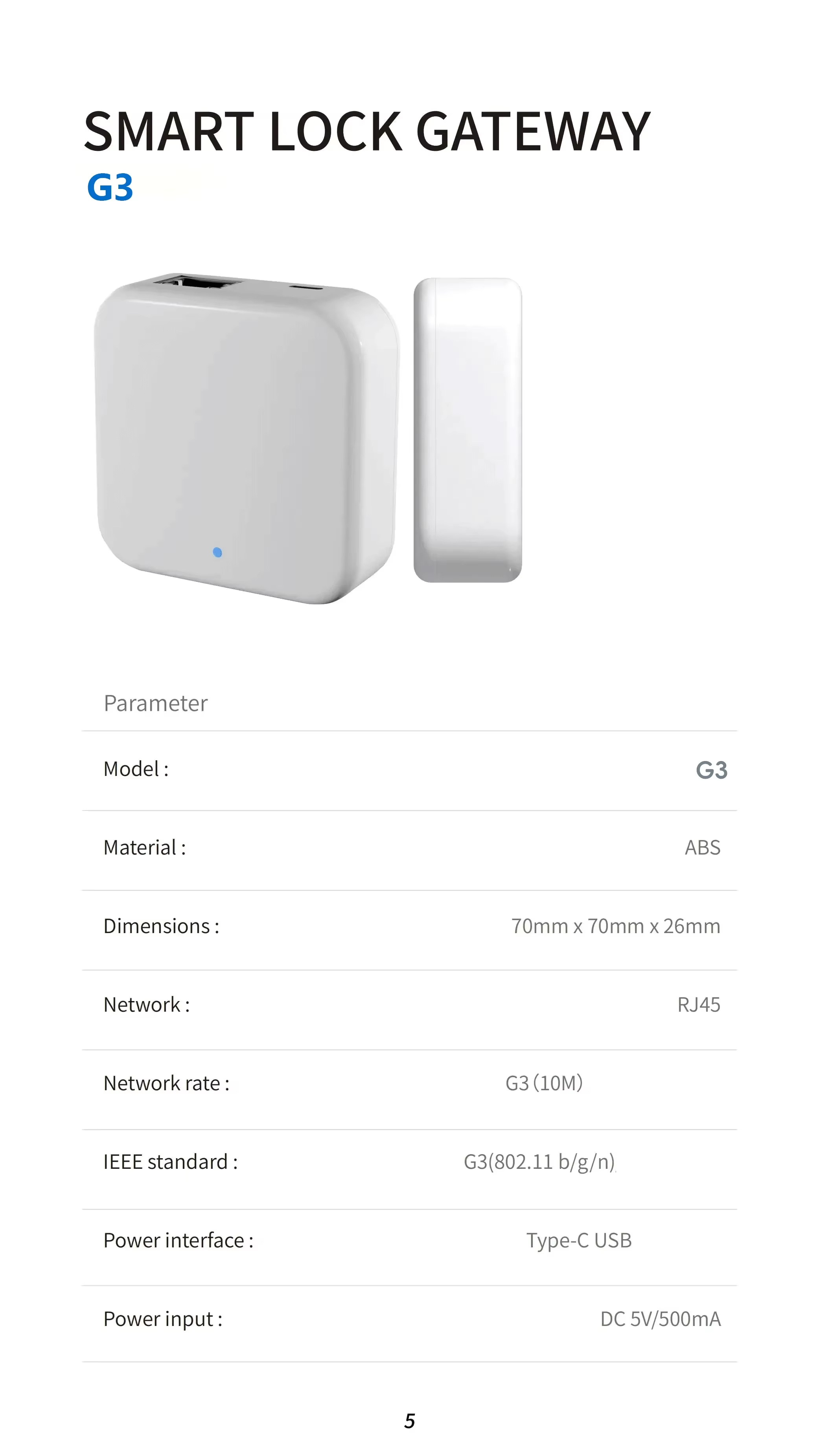 TTLOCK Gateway G2 G3 Bluetooth - Smart Home Wifi Hub review and price