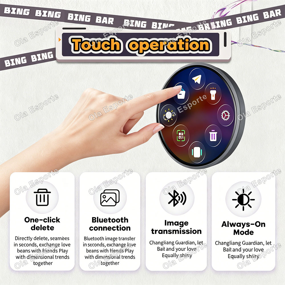 HD Screen Smart Dynamic E-badg - Smart Home Icon review and price