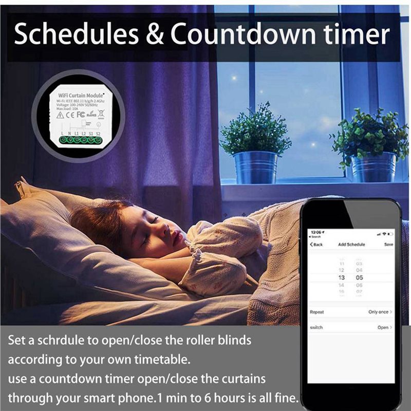 A27F-3X Tuya WIFI Smart Curtai - Smart Home Google review and price