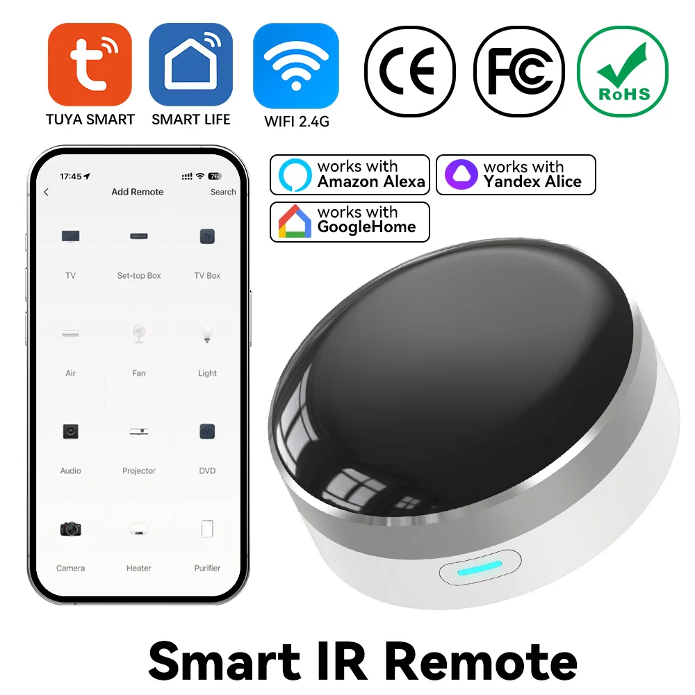 YFK WiFi Smart IR Blaster Univ - Smart Home Wifi Hub review and price