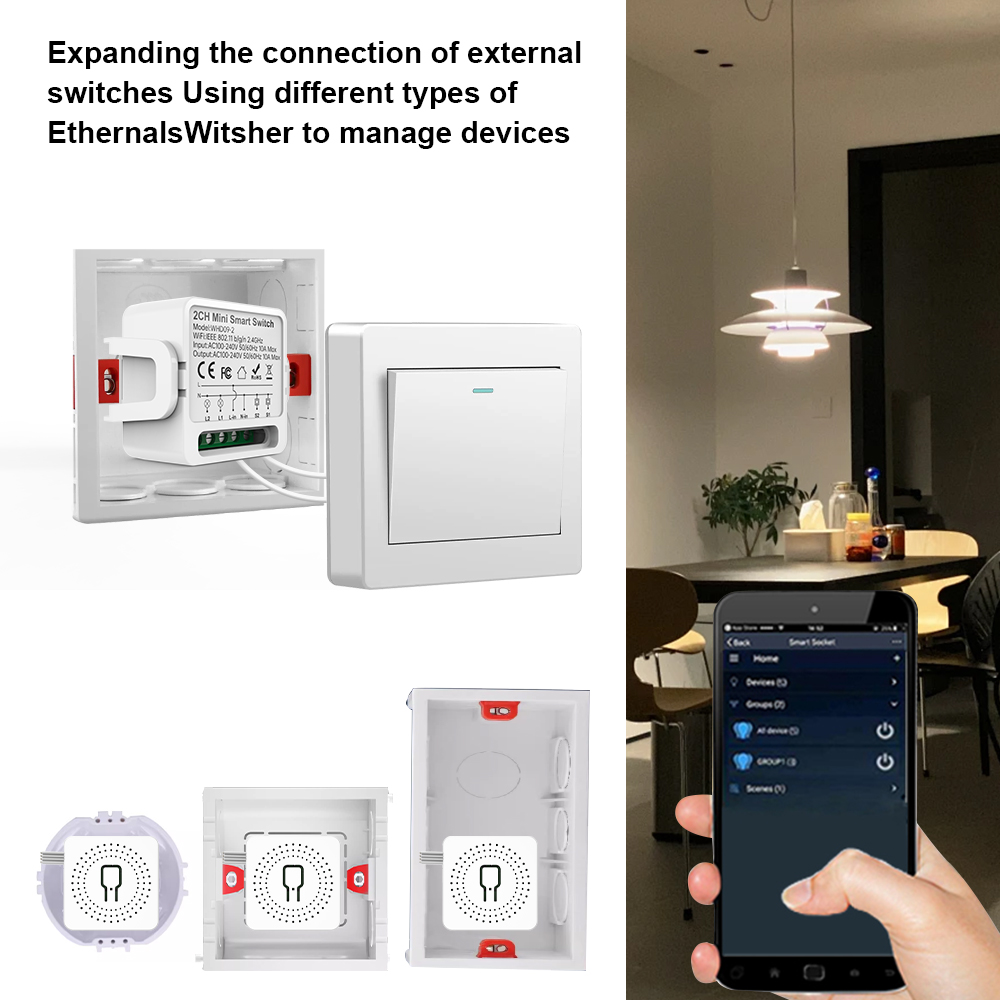 2 Way Tuya Smart Switch 2Gang  - Smart Home Alexa review and price