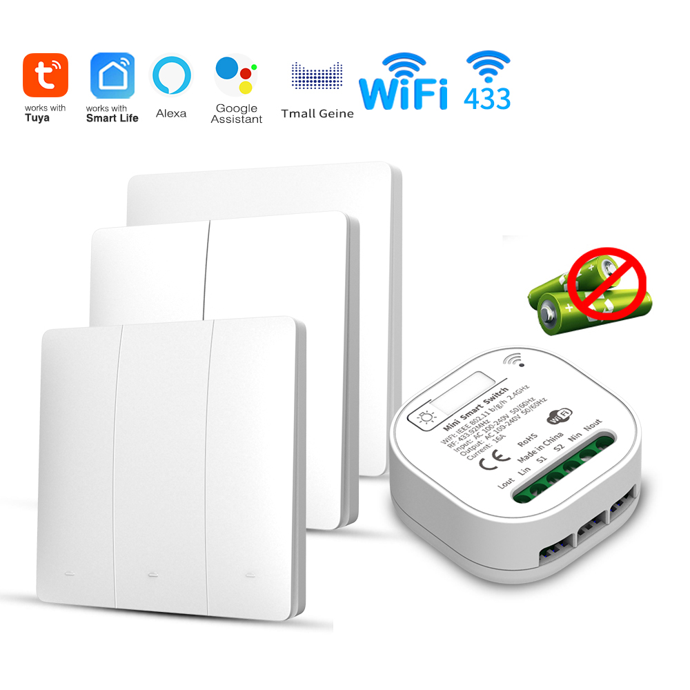 Tuya WiFi Smart Self-Powered L - Smart Home Google review and price