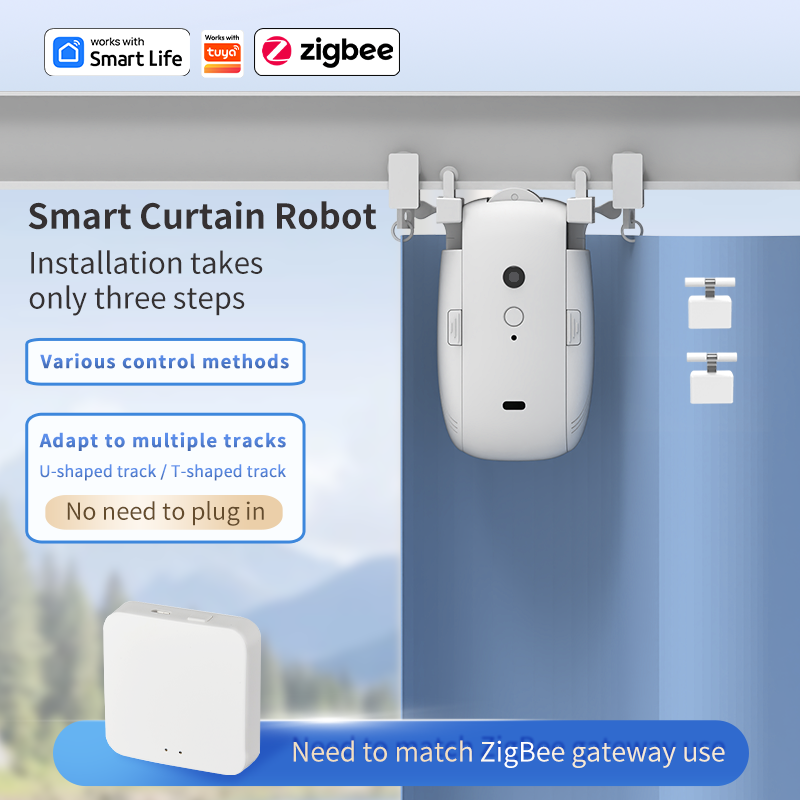 Zigbee Smart Curtain Driver Ro - Smart Home Alexa review and price