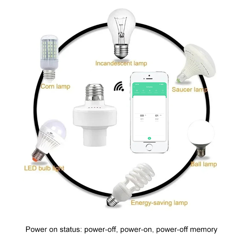 Tuya Smart E27 Socket Switch A - Smart Home Alexa review and price