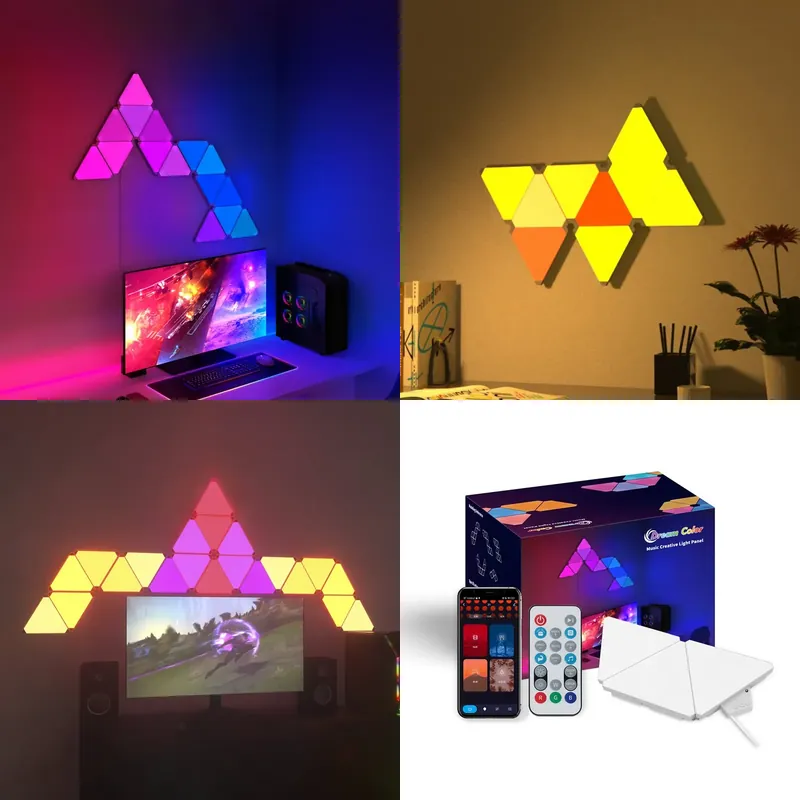 Banqcn Triangle LED Gaming Set - Smart Home Google review and price