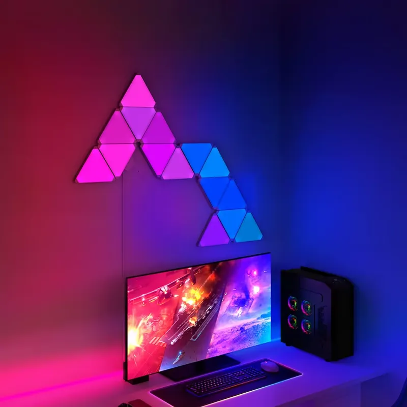 Banqcn Triangle LED Gaming Set - Smart Home Google review and price
