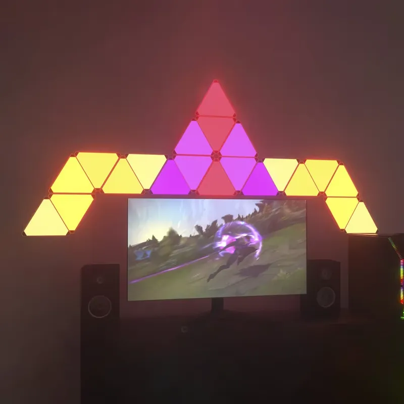 Banqcn Triangle LED Gaming Set - Smart Home Google review and price