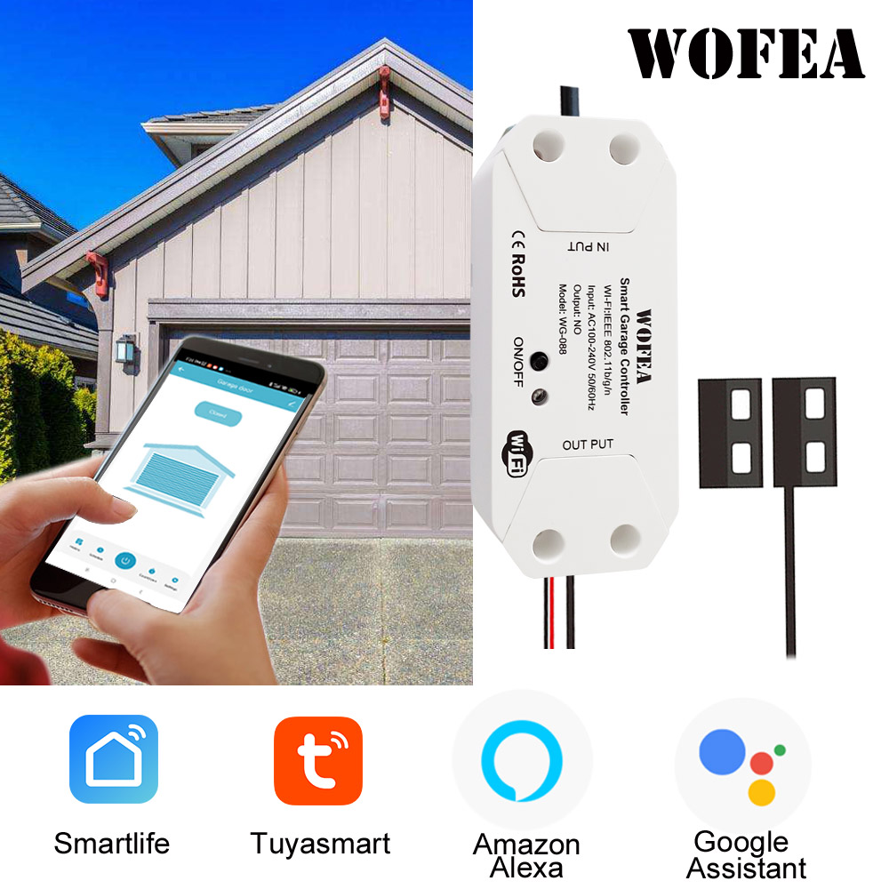 Wofea Tuya Smart WIFI 2.4G Gar - Smart Home Technology review and price